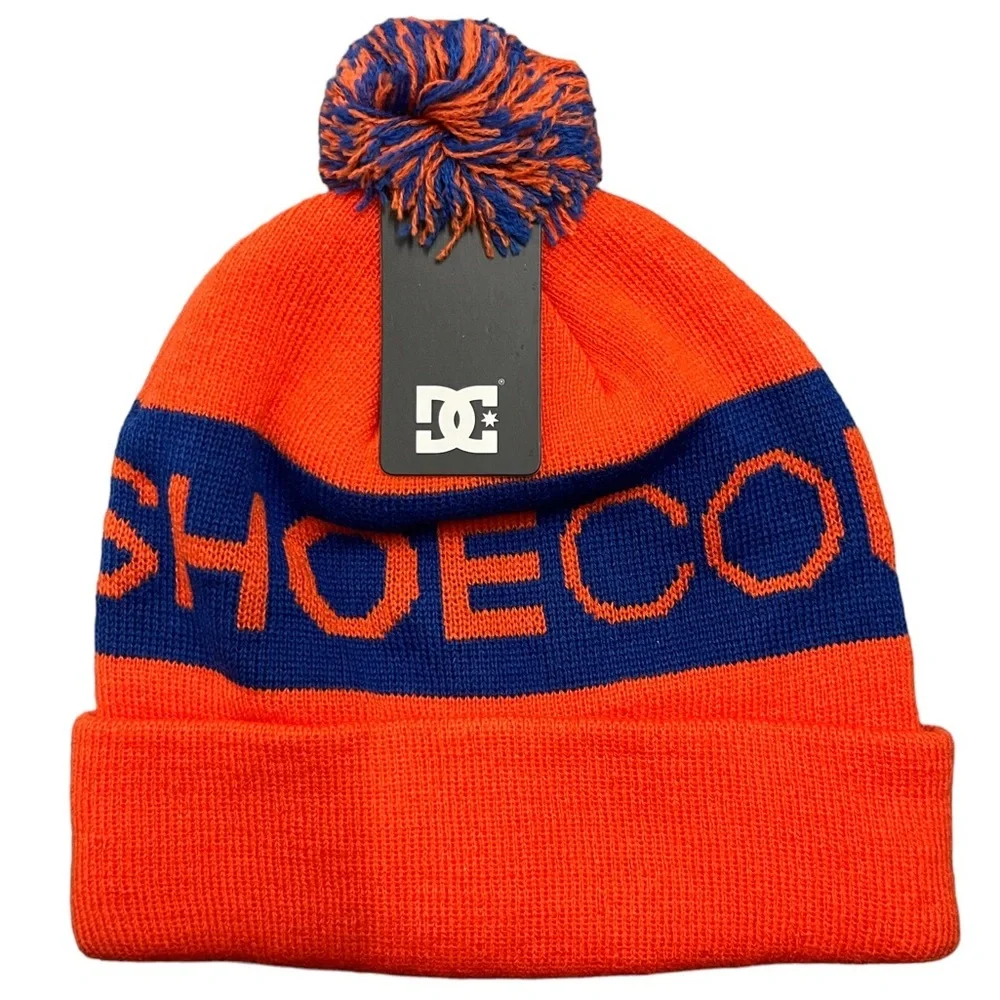 NEW ERA Licensed DC Shoes Skate Ski Snow Beanie Hat Too COOL USA